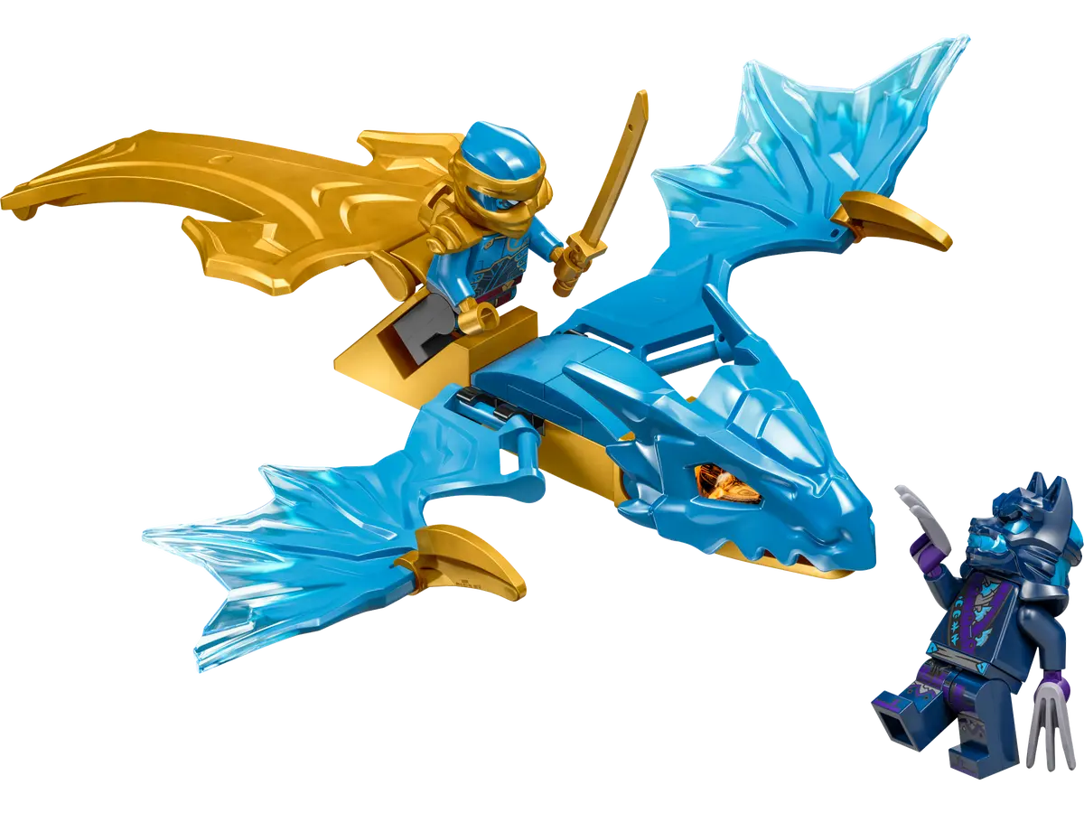 Ninjago dragon azul sales